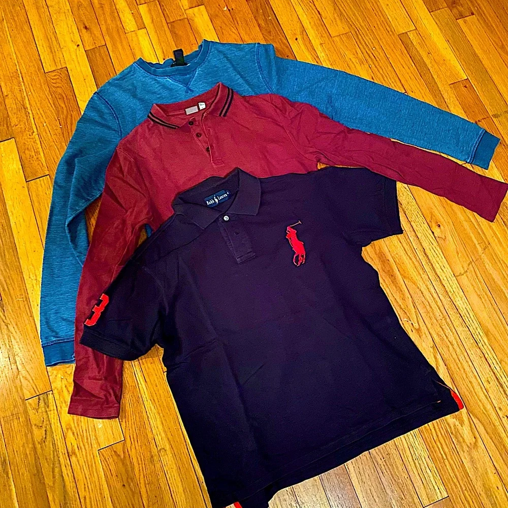 👕 LOT OF SHIRTS POLO ASOS H&M LONG SLEEVE SWEATSHIRT
